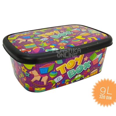 Kutija za odlaganje – Ukrasna kutije TOY BOX 9L
