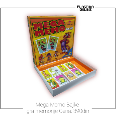 Igra memorije MEGA MEMO, društvena igra