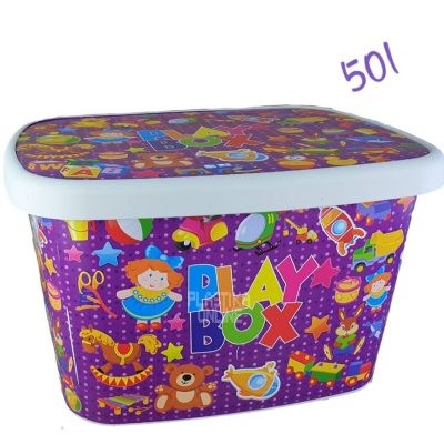 Kutija za odlaganje – Play box točkić 50lit