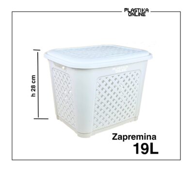SMALL Korpa za veš Ratan manja 19l