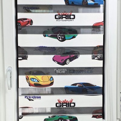 zebra zavese decije autosport