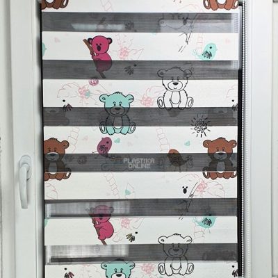 ZEBRA ZAVESA ZA DEČIJU SOBU 61X120CM TEDY