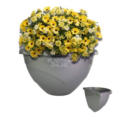 Saksija zidna MM Ø27 H10 / 0,45 L