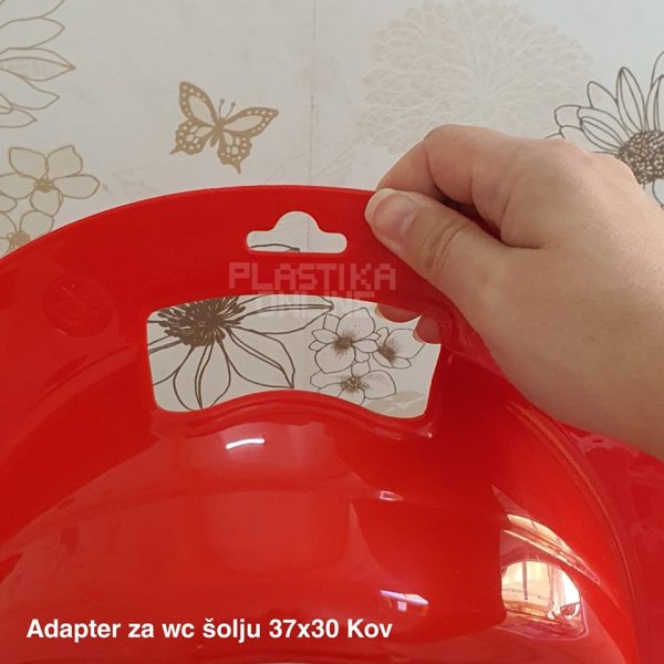 Adapter za WC šolju 37x30 kovplast, plasticni adapter za wc solju, adapter za decu