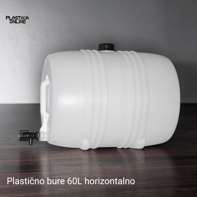 plastično bure 60L horizontalno
