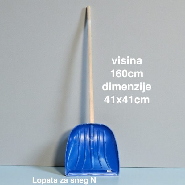 Lopata za sneg N 160 cm, plastične lopate za sneg,