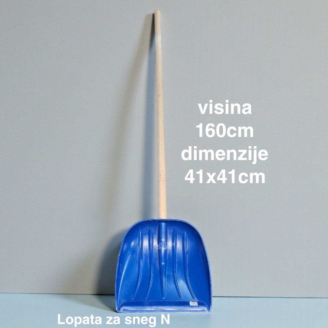 Lopata za sneg N 160 cm, plastične lopate za sneg,
