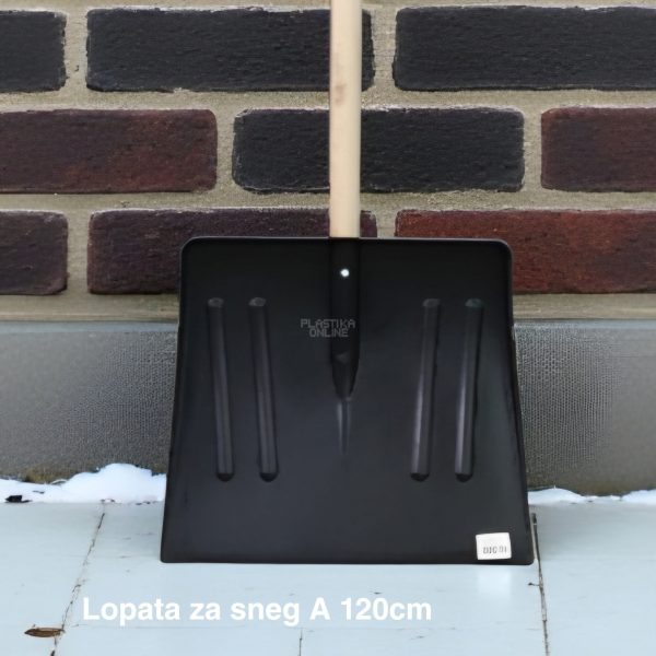 Lopata za sneg sa drškom A 120 cm