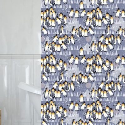Jednodelna zavesa za kupatilo 180x200 , zavesa za tuš kabinu, zavesa za kadu, poliesterska zavesa za kupatilo, dugotrajna zavesa za kupatilo
