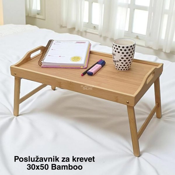 Poslužavnik za krevet 50x30 Bamboo