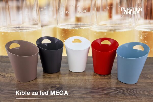 Kibla za led h24cm MEGA, Kibla za led, Plastična kibla za led, Kante za led za ugostitelje, Kibla za led za vino, kible za led