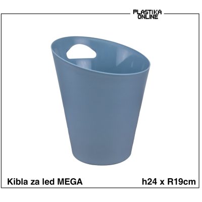 Kibla za led h24cm MEGA, Kibla za led, Plastična kibla za led, Kante za led za ugostitelje, Kibla za led za vino, kible za led