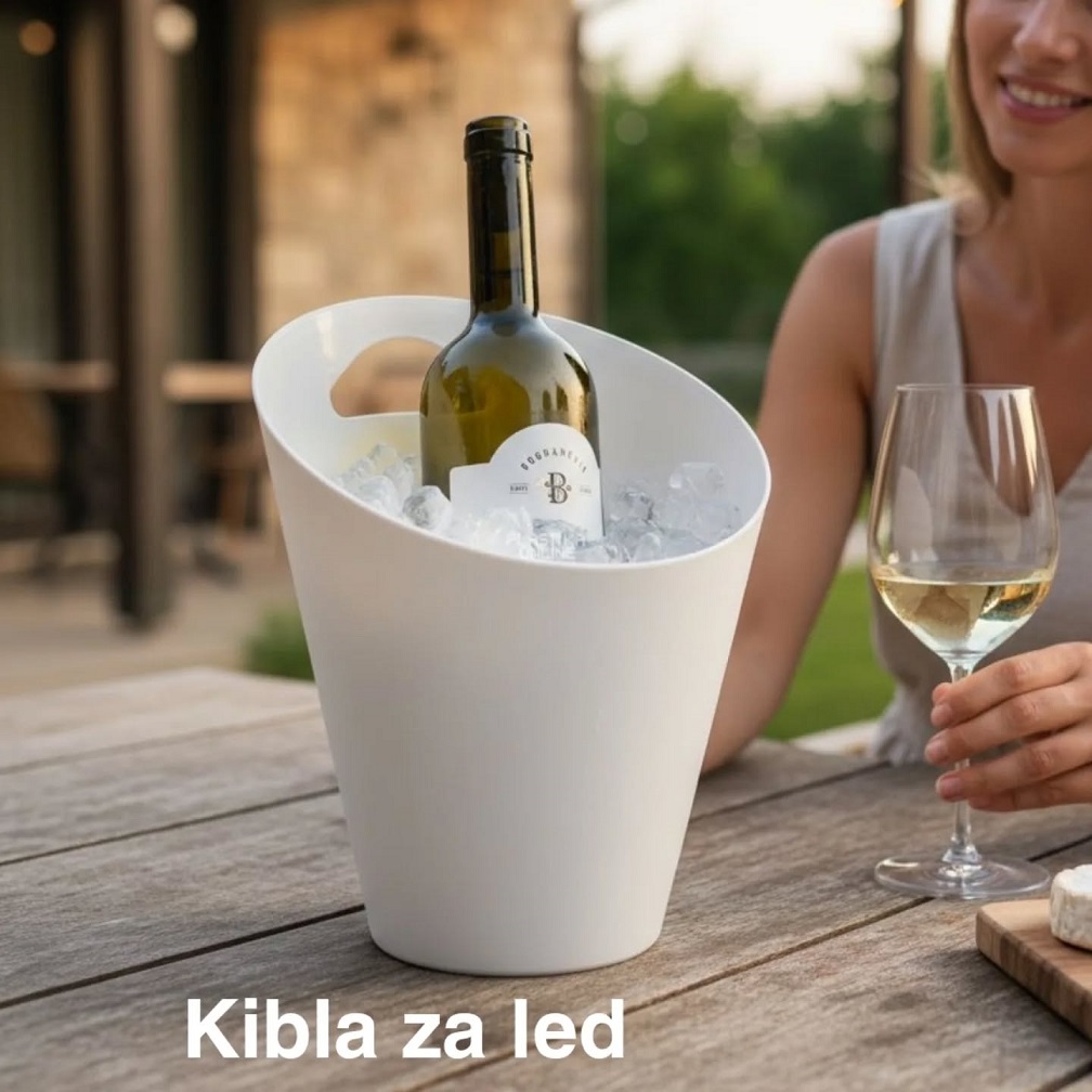 Kibla za led h24cm MEGA, Kibla za led, Plastična kibla za led, Kante za led za ugostitelje, Kibla za led za vino, kible za led