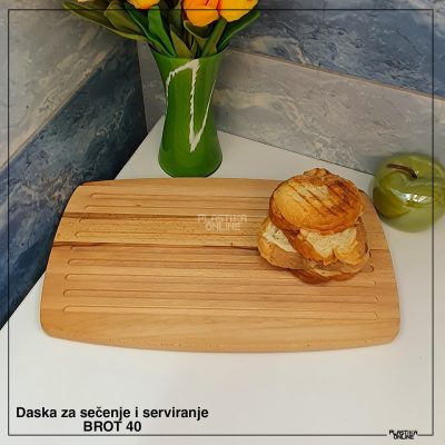 Daska za sečenje i serviranje Brot 40 drvena daska