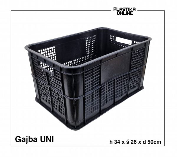 Plastična gajba UNI
