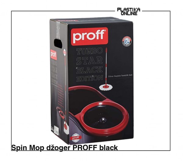 Spin Mop džoger PROFF black - Slika 3