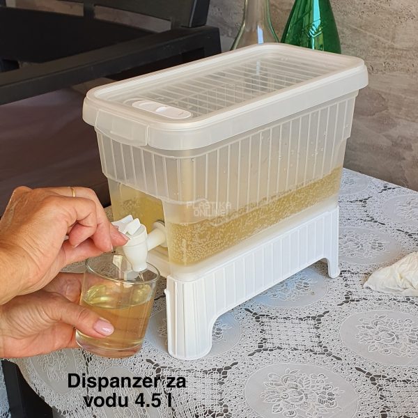 Dispanzer za vodu 4.5l , plastični dispanzer za vodu, dispanzer sa česmom