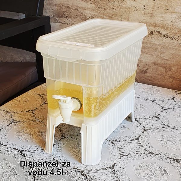 Dispanzer za vodu 4.5l , plastični dispanzer za vodu, dispanzer sa česmom