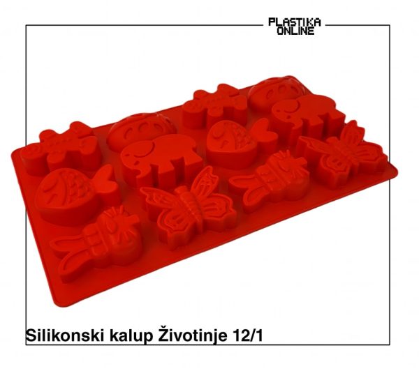 Silikonski kalup životinje 12/1 