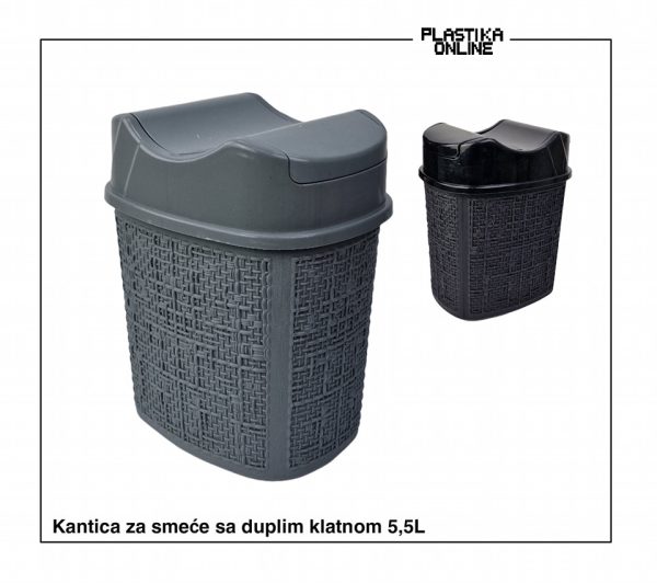 Kantica za smeće Tuffex Woow sa duplim kaltnom