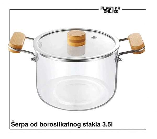serpa od borosilkatnog stakla
