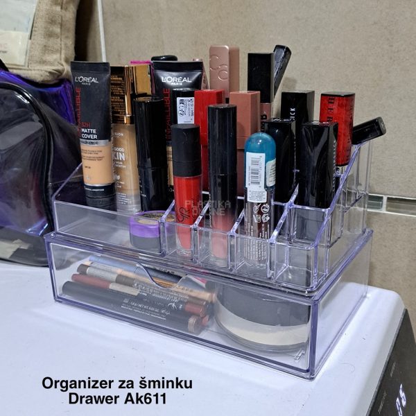 Organizer za šminku Drawer AK611, organizer za sminku, kutija za sminku, organizeri za sminku