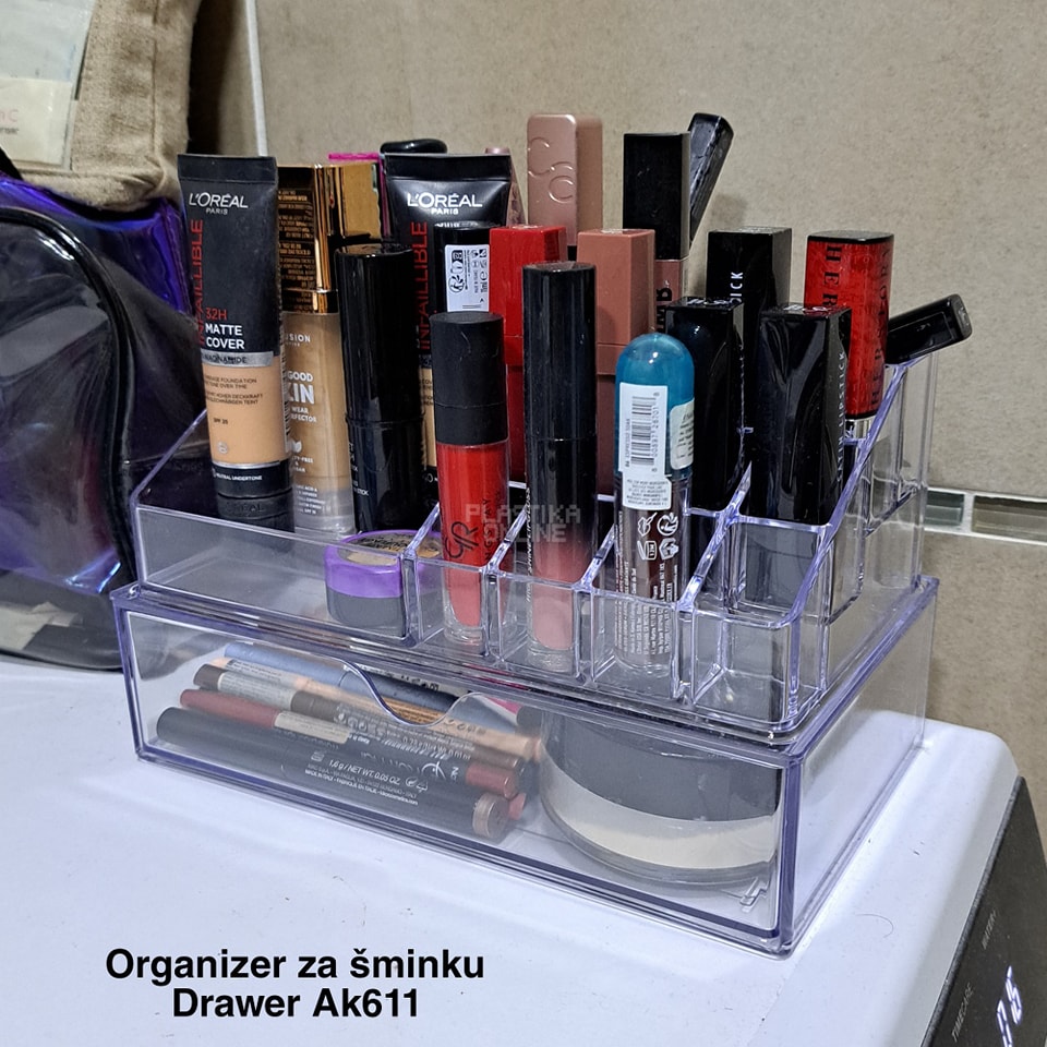 Organizer za šminku Drawer AK611, organizer za sminku, kutija za sminku, organizeri za sminku