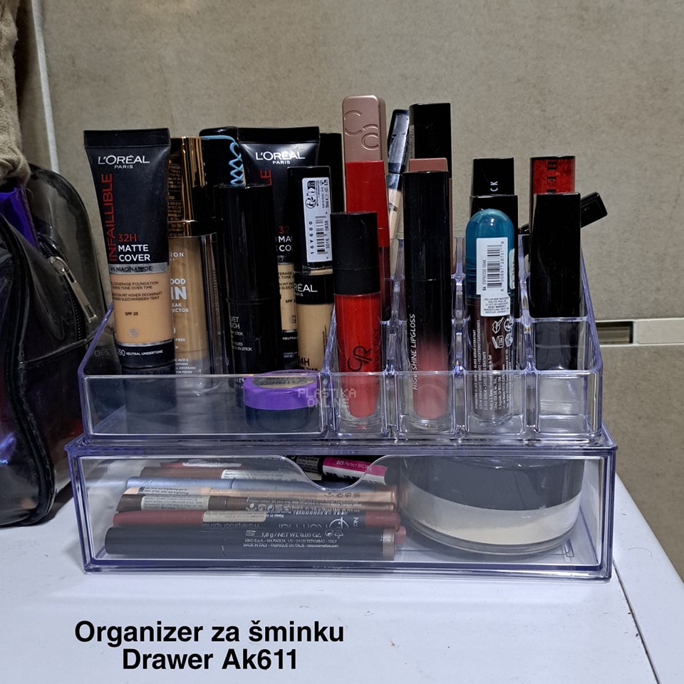 Organizer za šminku Drawer AK611, organizer za sminku, kutija za sminku, organizeri za sminku