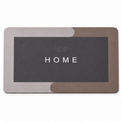 Superupijajuća prostirka HOME 80 X 50 cm -BRAON
