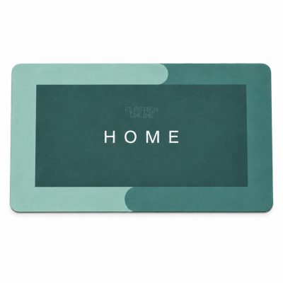 Superupijajuća prostirka HOME 80 X 50 cm -ZELENA