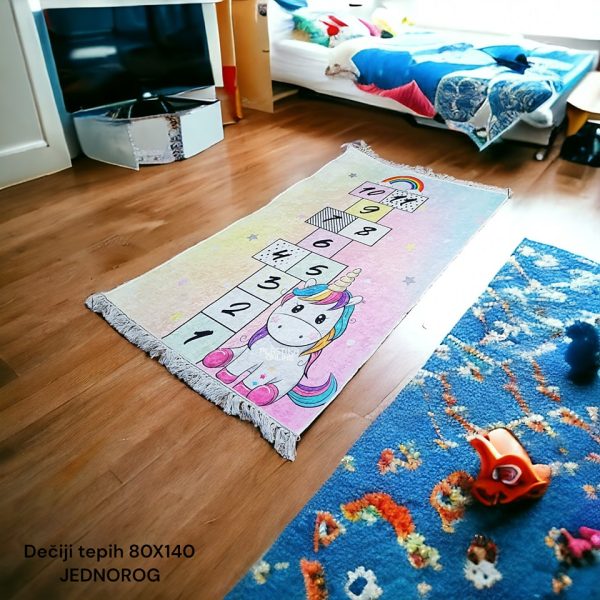 Dečiji tepih 80x140 JEDNOROG