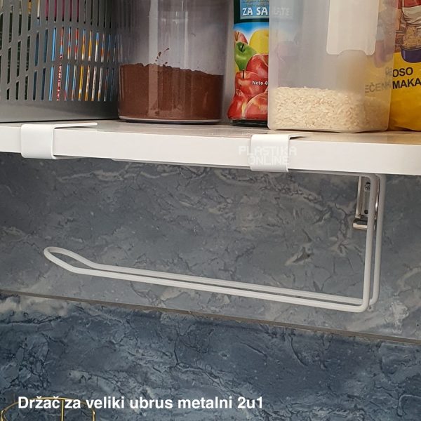 Držač za veliki ubrus 2u1 , Držač za veliki ubrus 2u1, Metalni držač ubrusa