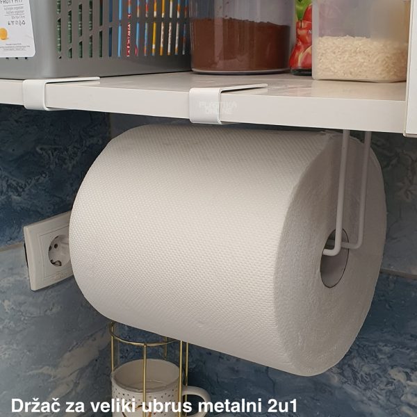 Držač za veliki ubrus 2u1 , Držač za veliki ubrus 2u1, Metalni držač ubrusa