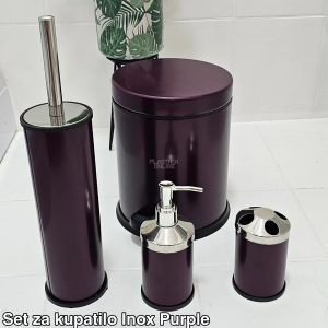 Set za kupatilo 4u1 INOX , moderno kupatilo, dugotrajni set za kupatilo, INOX set za kupatilo