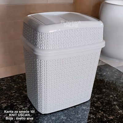 Kanta za Smeće 10L , plastična kanta za smeće, klik klak kanta, mala kanta za smeće