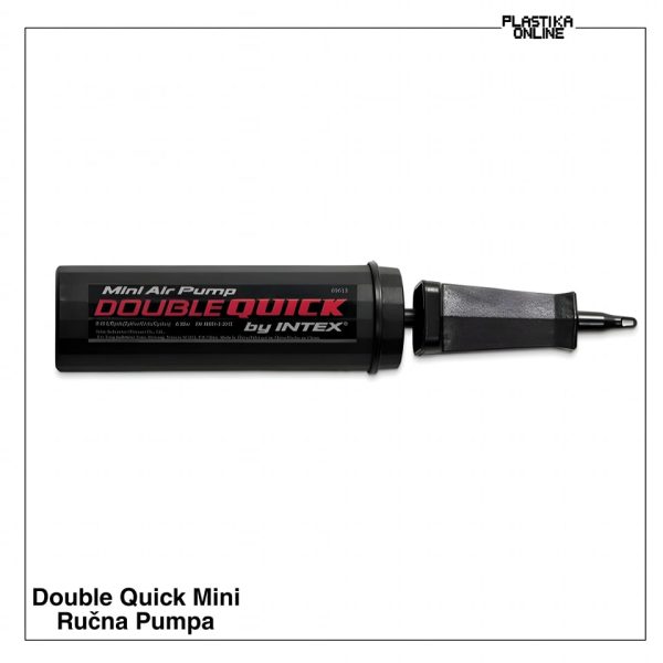 Double Quick Mini 1 ručna pumpa , Ručna pumpa Intex, Pumpa za šlauf, pumpa za loptu, pumpa za plažu