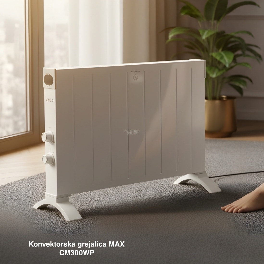 Konvektorska grejalica MAX CM300WP