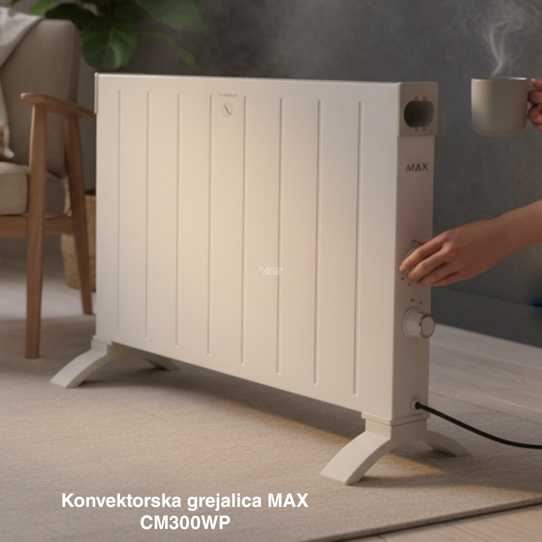 Konvektorska grejalica MAX CM300WP