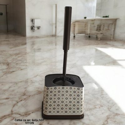 Cetka za wc šolju , WC Četka h37 , cetrka za wc šolju, plasticna cetka za šolju, četka u dezenu mermera za wc šolju viton