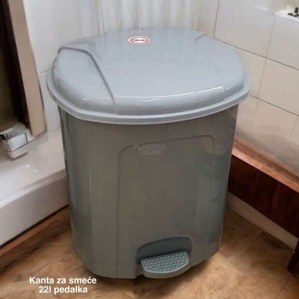 Kanta za smeće 22l , plasticna pedalka, plasticne kante za smece, kante za smece, kanta za smece, kanta za djubre