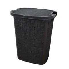 Korpa za prljav veš Lina M antracit, 42l