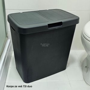 Korpa za veš 72l, korpe za ves, korpa za ves, plasticne korpe za ves, korpa za prljav ves, uske korpe za ves
