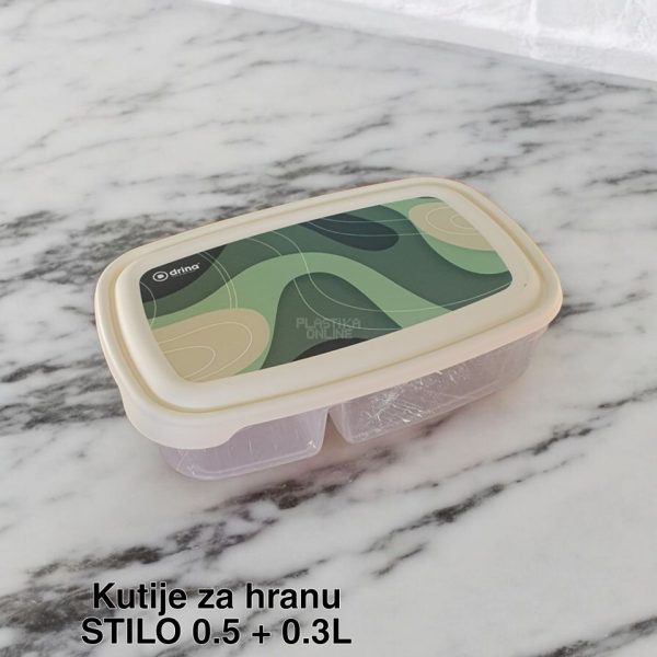 Kutije za hranu Stilo 0,5L + 0,3L / 1 komad - Image 17