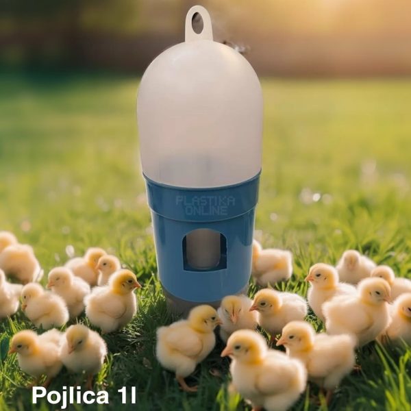 Poilica , pojilice za pilice 1l , pojilica za pilice, pojilice i hranilice za pilice, pojilice za golubove, pojilice za ptice