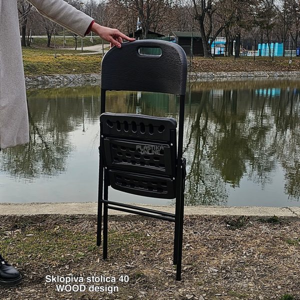 Sklopiva stolica 40, plasticne stolice, plastične stolice za baštu, plasticna stolica, baštenske stolice, metalne stolice za terasu