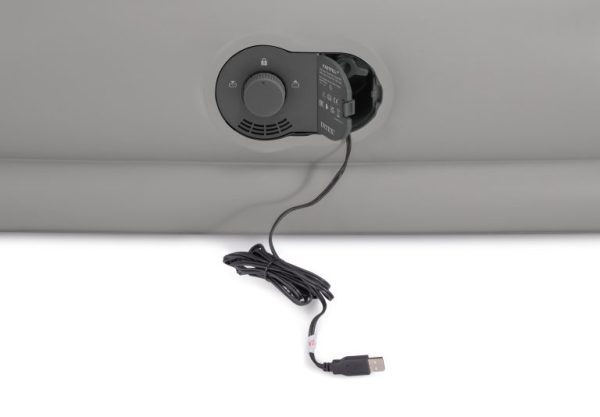 Intex dušek na naduvavanje sa ugrađenom USB pumpom – 99cm x 191cm x 30cm - Image 6