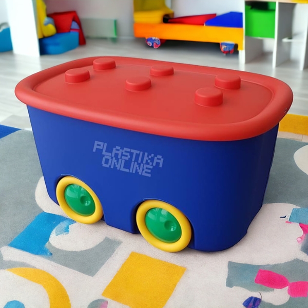 Kutija za igračke Dečija kutija za igračke LEGO kutija za igračke Kutija za igračke sa točkovima