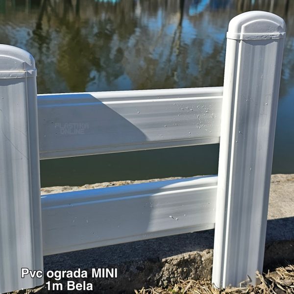 PVC Ograda MINI 1m, plasticne ogradice za bastu cene, ogradice za cvece, ogradice za bastu, ogradica za cvece, ograda za cvece, plasticne ogradice za cvece cena 