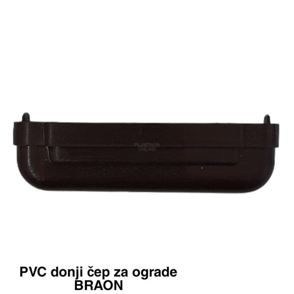 PVC donji čep za ograde , pvc letva, pvc letve, letve za ogradu
