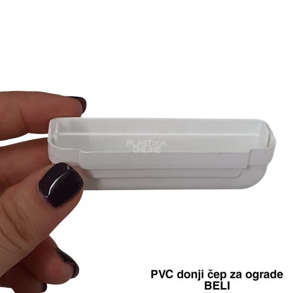 PVC donji čep za ograde , pvc letva, pvc letve, letve za ogradu